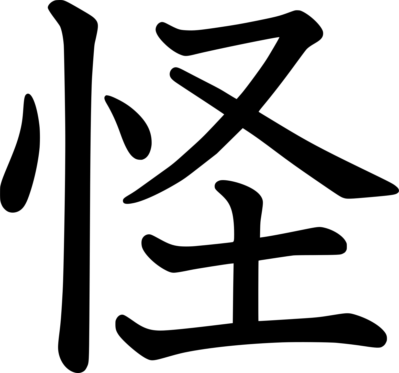 Kanji douteux, suspect, étrange