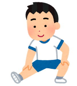 横向きの屈伸 Flexion latérale