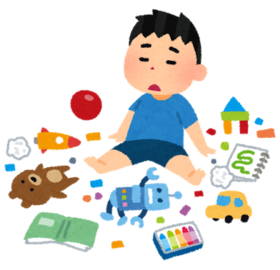 散らかす Éparpiller, mettre en désordre