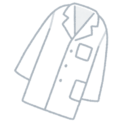 白衣 Blouse blanche