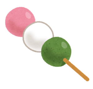 花見団子 Hanami dango