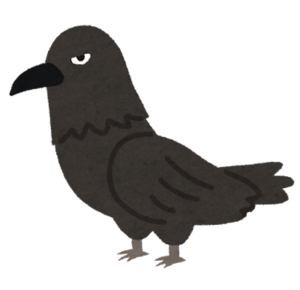 カラス Corbeau