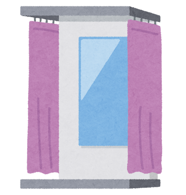 試着室 Cabine d'essayage