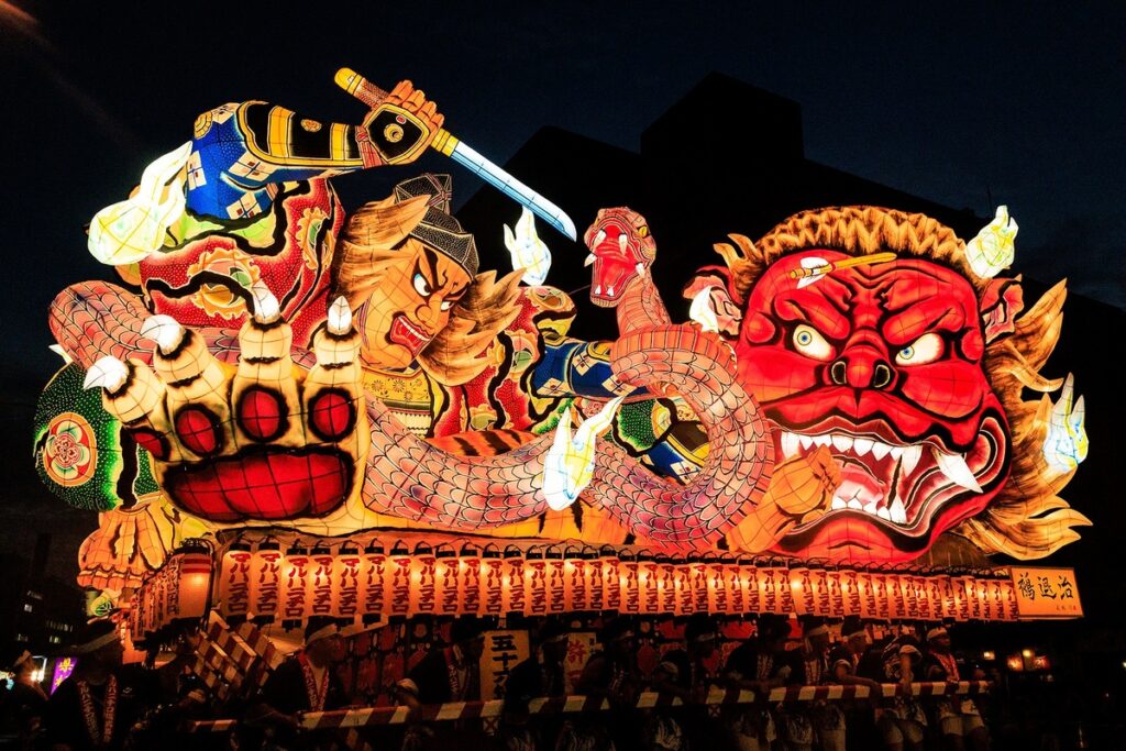 Aomori nebuta matsuri