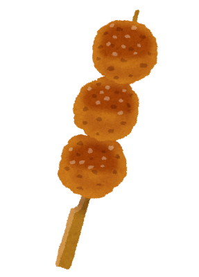 つくねの焼き鳥 Brochettes de boulettes de poulet