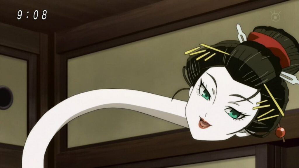 Rokurokubi dans GeGeGe no Kitarō