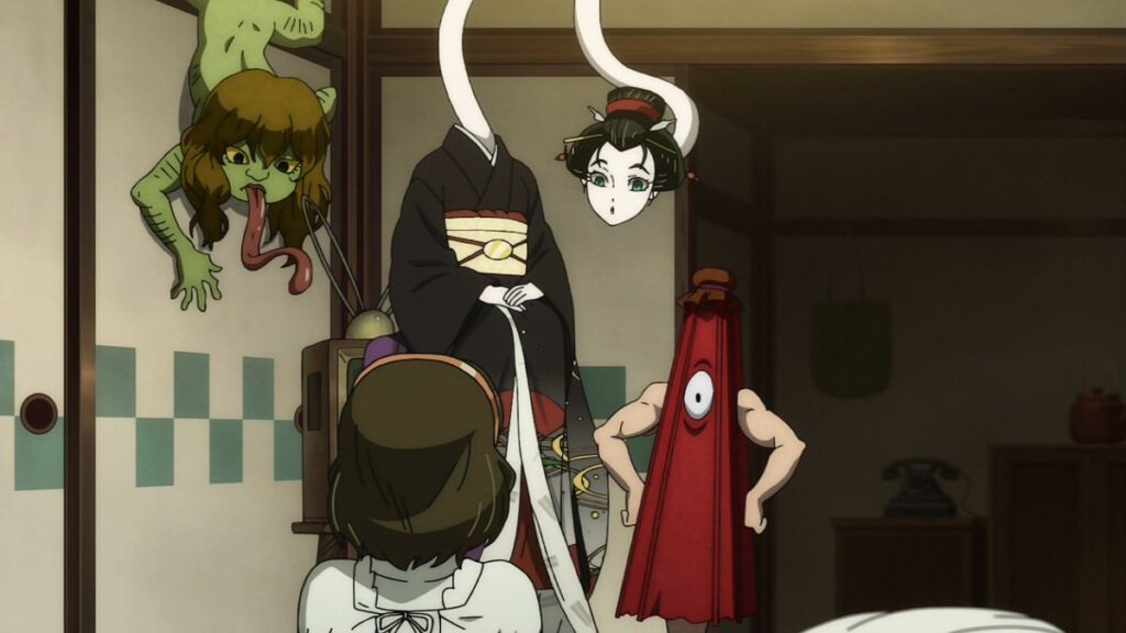 Rokurokubi dans GeGeGe no Kitarō