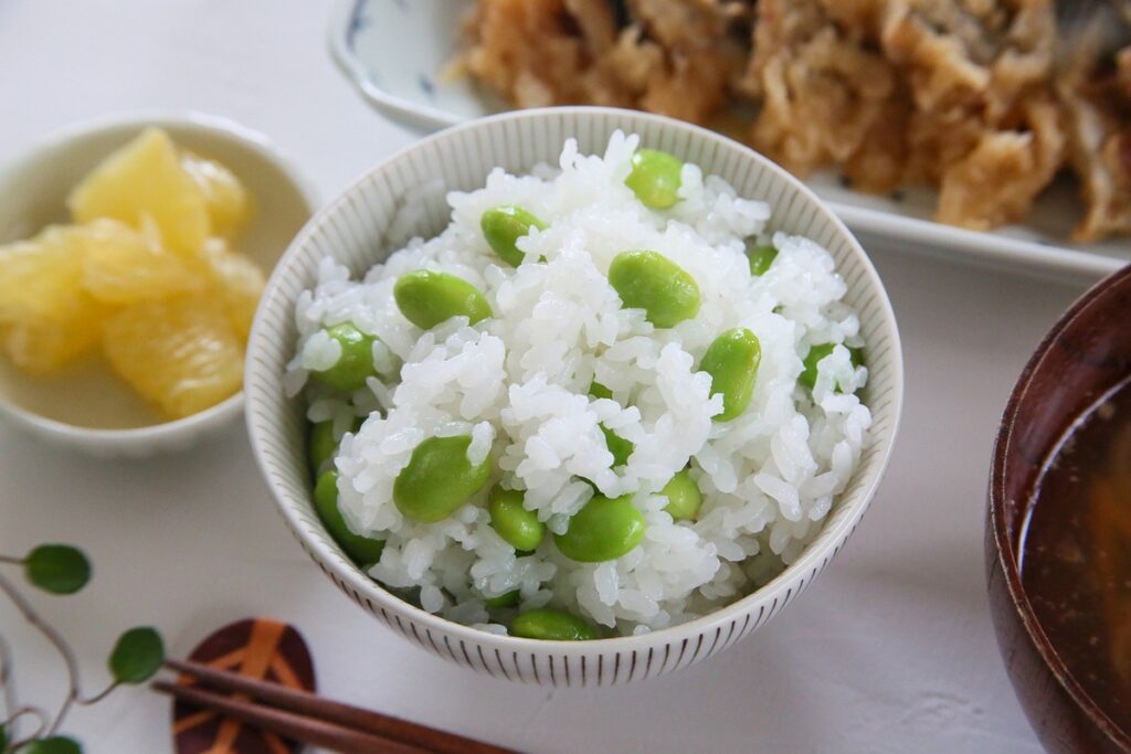Edamame gohan