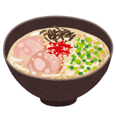 豚骨ラーメン Tonkotsu ramen